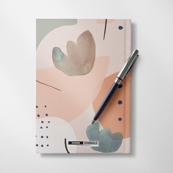 Personalised Abstract Neutral Notebook Cover