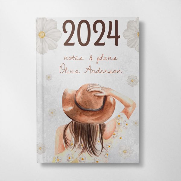 custom printed personalised notebook