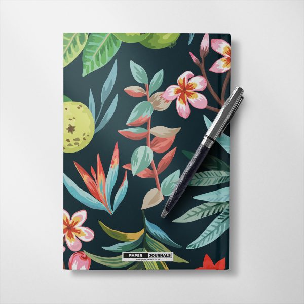 Personalised Painted Floral design Notebook