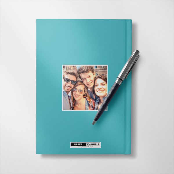 Personalised photo upload notebook