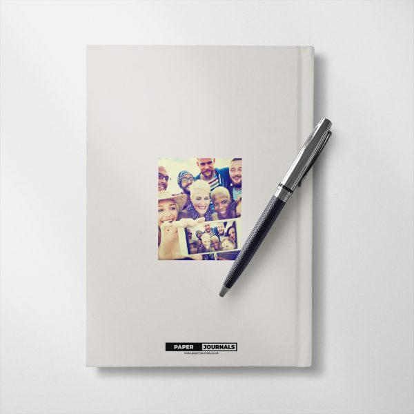 Personalised photo upload notebook