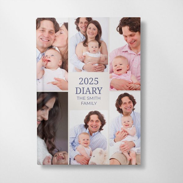 photo upload personalised 2025 diary