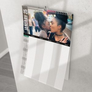 2025 Pesonalised Family Planner calendar