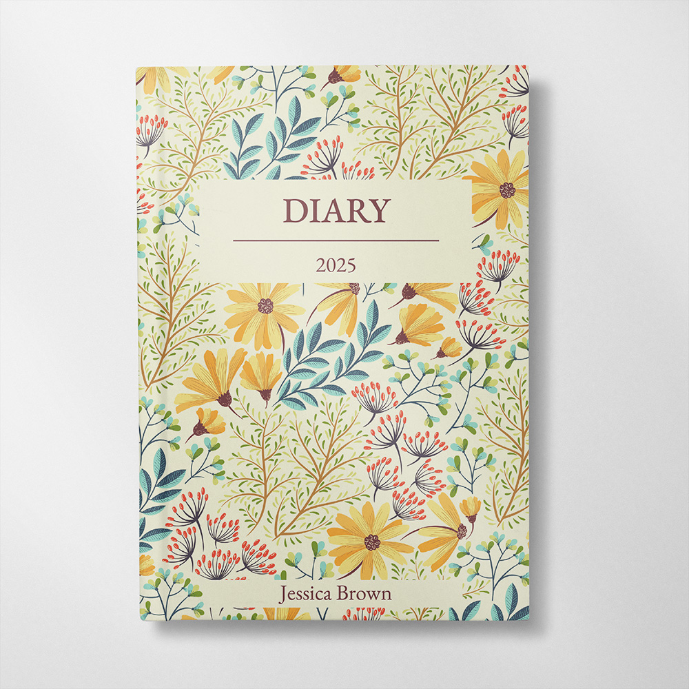 Personalised 2025 Diary