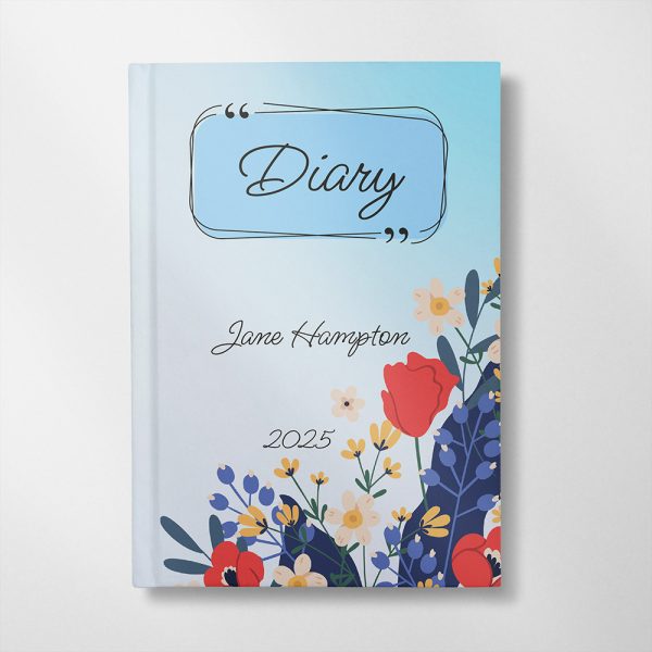 Personalised 2025 Diary