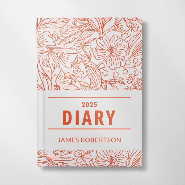 Personalised 2025 Diary