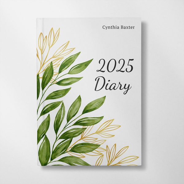 Personalised 2025 Diary