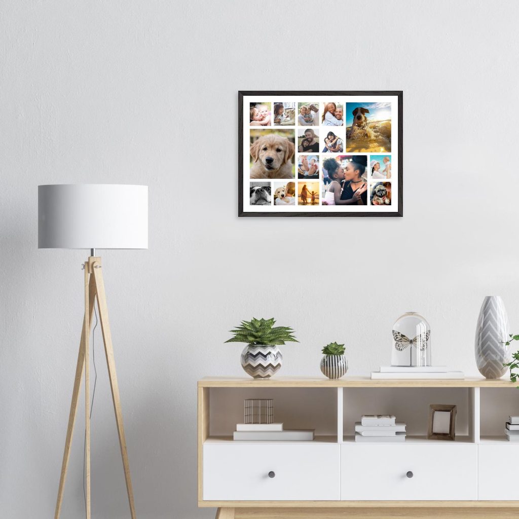 personalised framed photo print