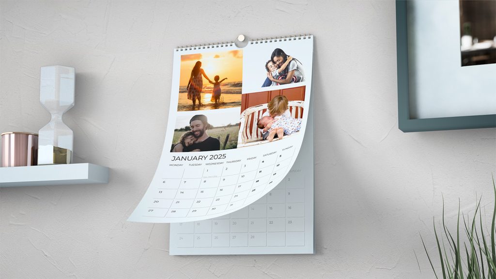 personalised photo calendars 2025